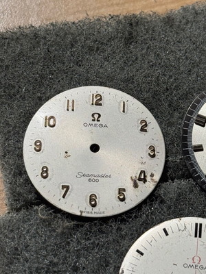 Omega watch dials used, various models