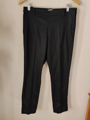 H&M black fabric pants like new, size L 40 12, summer style