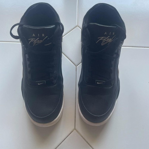 Nike Flight Legacy BQ4212-002 Mens Black White Lace Up Shoes like new, size 42
