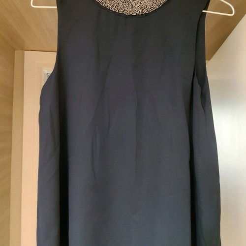 Dark blue formal top size M new