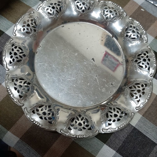 Antique serving trays used, set of 3