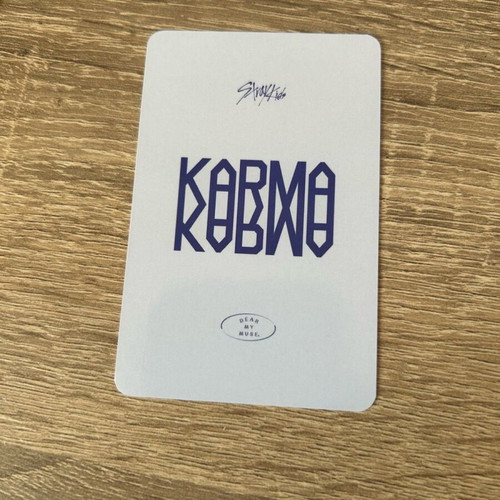 Stray Kids Karma Lee Know Pob photocard official, like new