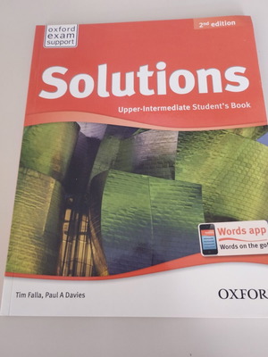 Solutions Upper-Intermediate Student's Book 2nd Edition σαν καινούργιο