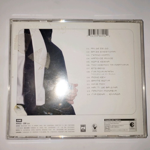 Valantis Tha Se Skeftomai CD used, laiko