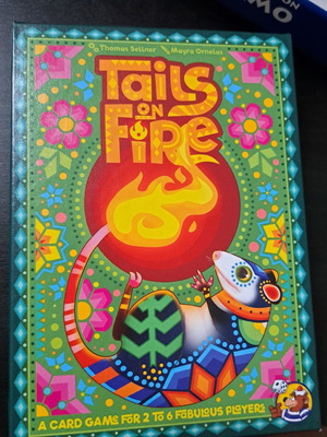 Tails on Fire board game like new
