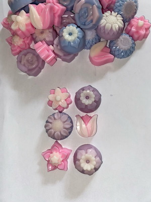 Wax melts new, 6 pieces with Powder WAI scent