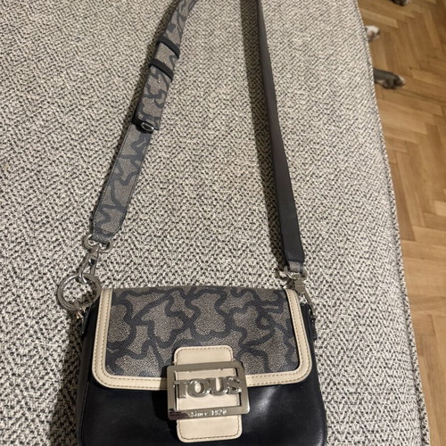 Tous crossbody bag, black and brown