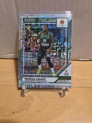Mathias Lessort Panathinaikos card like new 2024-25 Panini Euroleague Donruss