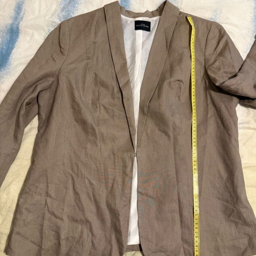 Blazer like new, elegant spring beige jacket size XXXL