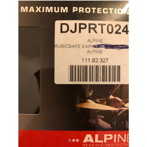 Alpine MusicSafe Earmuff 111.82.327 like new