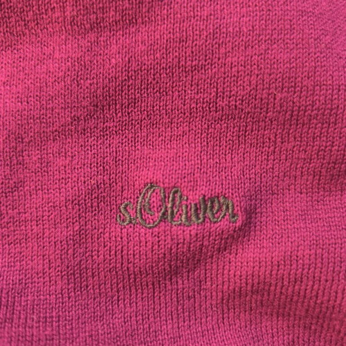 S.Oliver purple pullover size L like new