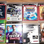 Sony PlayStation 3 Slim CECH-3004A 160GB μεταχειρισμένη κονσόλα με 2 ασύρματα joystick και 8 παιχνίδια
