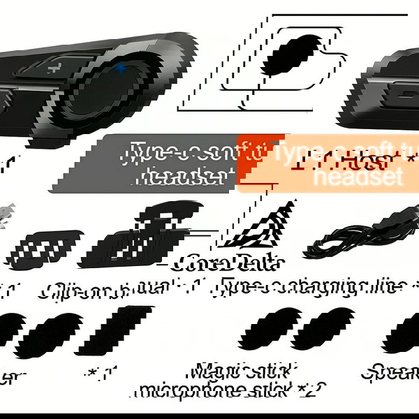 CoreDelta L1 – Το Απόλυτο Bluetooth Αξεσουάρ για Διανομείς & Μοτοσικλετιστές!