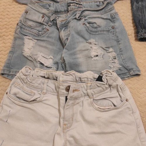 Girls' clothes pack size 36 like new, 5 pieces, gray