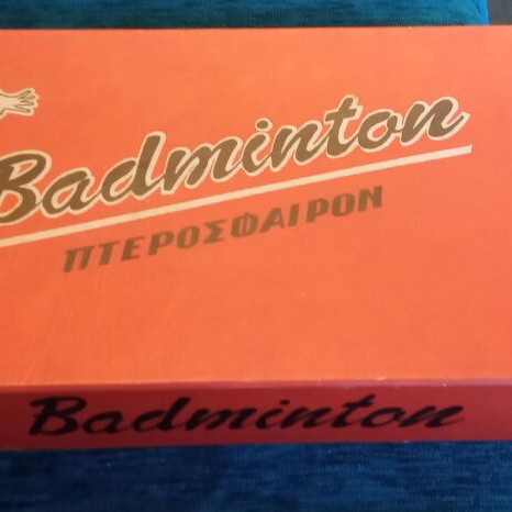 Vintage Badminton collectible game like new, 1960 ELVA set