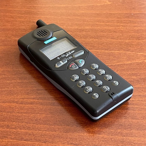 Siemens C10D phone used, vintage model from 1997