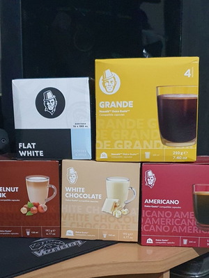 Κάψουλες Dolce Gusto καινούργιες σε διάφορες γεύσεις, σετ 16 και 30 τεμαχίων