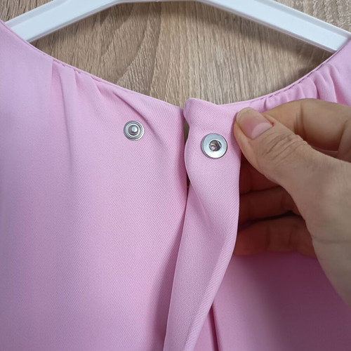 Zara dress size M new pink with tag