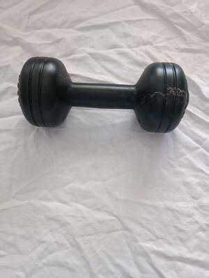 Black dumbbell 5 kg like new