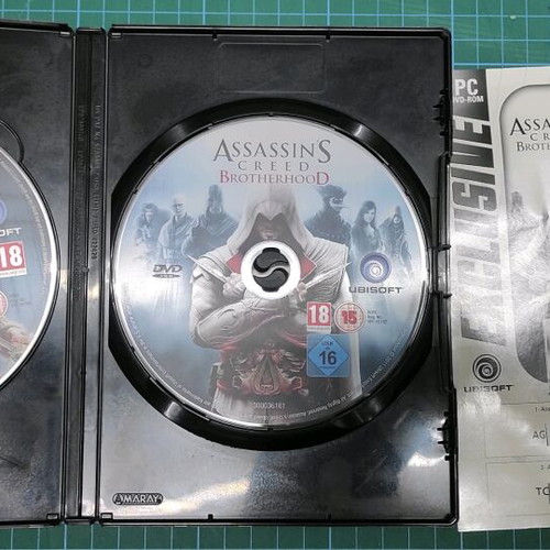 Assassin's Creed Brotherhood and Revelations PC DVD-ROM like new