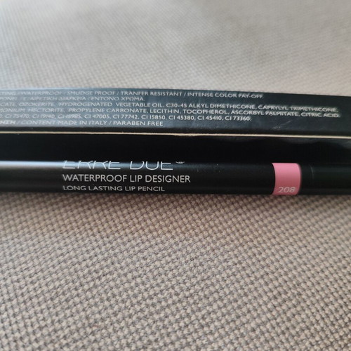 Erre Due lip pencil waterproof long lasting, new shade 208 beloved