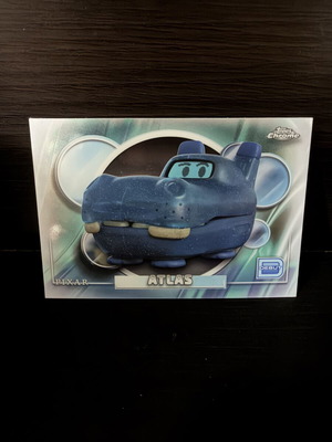 Topps Chrome Disney Pixar Atlas Debut #196 used sticker