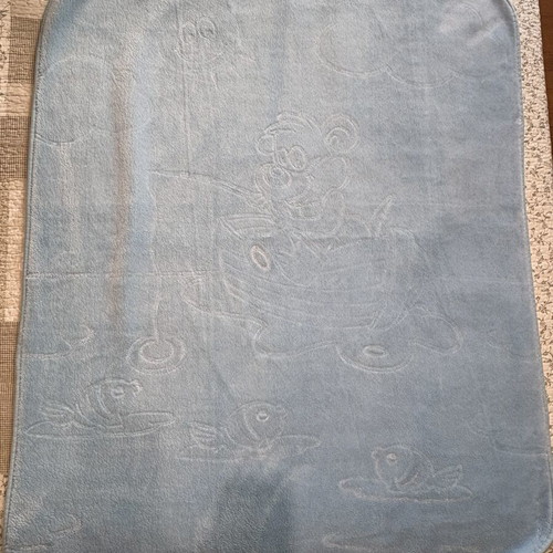 Velveteen Baby Crib Blanket like new 1.10x1.40 m