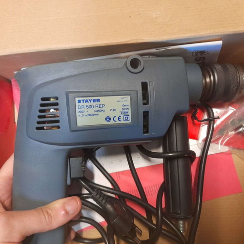 Stayer Percussion Drill 500W New