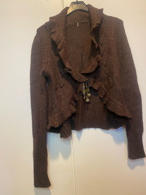 Cardigan used brown size S/M