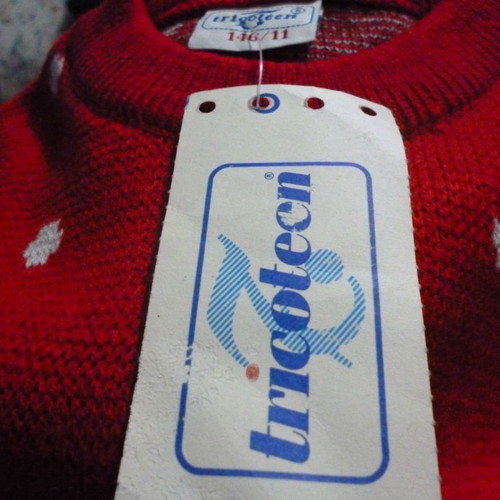 Tricoteen vintage knitted sweater new, size M