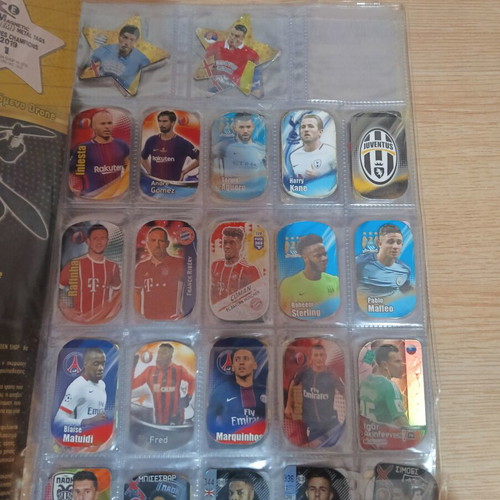 Europe's Champions 2019 album with metal tags used
