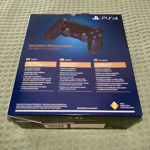 Dualshock 4 500 Million Edition controller new for PlayStation 4