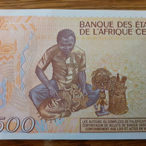 Congo 500 Francs 01.01.1991 new