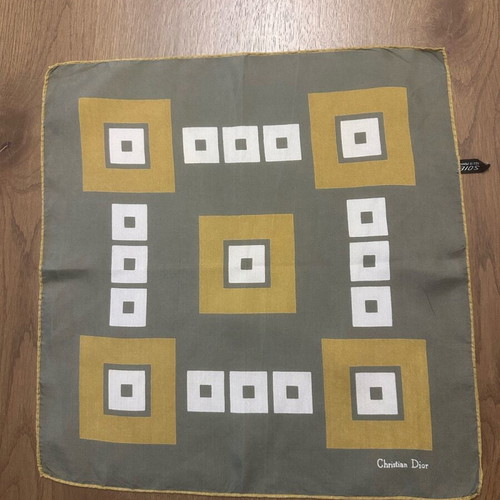 Christian Dior vintage silk scarf like new