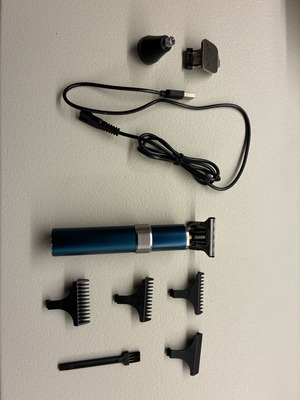 Rechargeable Trimmer 3 in 1 used with accessories and charger