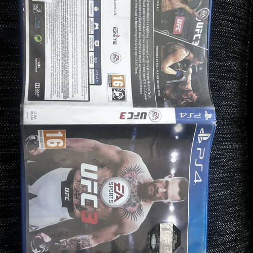 UFC 3 PS4 game