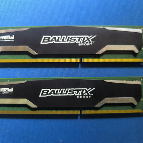 Crucial Ballistix Sport 16GB DDR3 1600MHz CL9 kit σαν καινούργιο