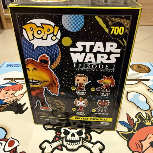 Funko POP! Star Wars Retro Jar Jar Binks #700 new