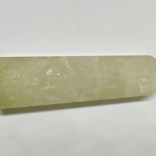 Yellow Fluorite Crystal Obelisk Tower like new