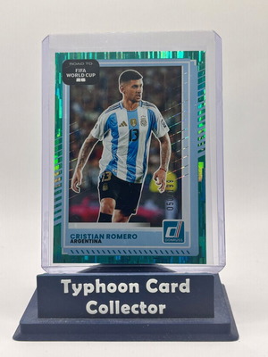 2025-26 Donruss Road To FIFA World Cup Cristian Romero κάρτα σαν καινούργιο