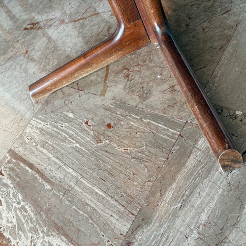 Rosewood Dining Table used, extends for 8 to 12 people, 50 years old