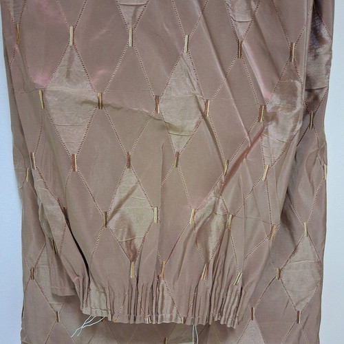 Curtain used 175×250 cm with cotton cream fabric