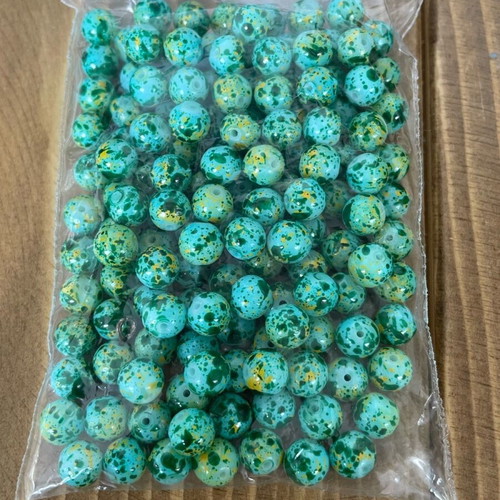 Beads pack like new, 4 bags multicolored