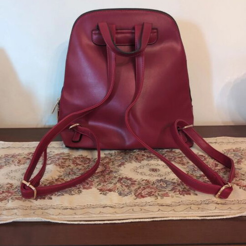 V&N Burgundy Backpack bag