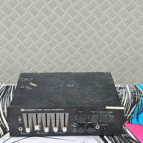 Vintage Acoustic SA 1002 Stereo Mixer Preamplifier used