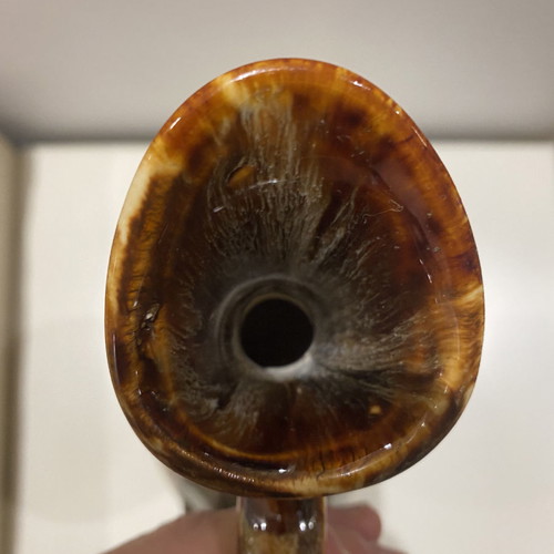 Decorative ceramic vase used, height 37cm