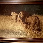  Πίνακας με θέμα λιοντάρια του B. Edward
