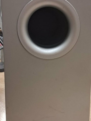 Tannoy FX 5.1 ενεργό subwoofer μεταχειρισμένο, ασημί για home cinema
