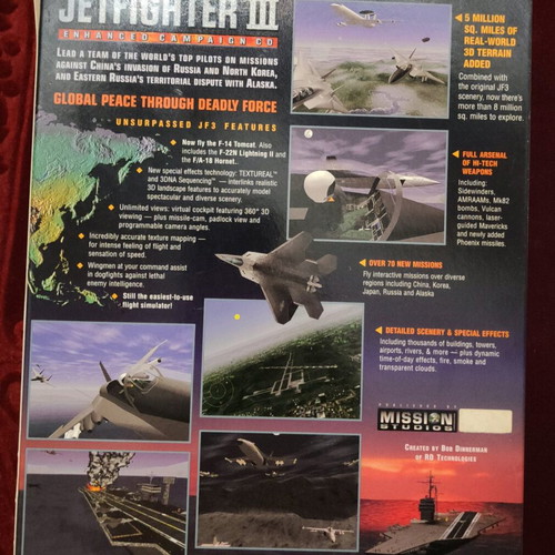 PC game Jetfighter III and Enhanced Campaign new