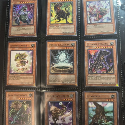 Structure Deck Dinosaur's Rage 2002 Yu-Gi-Oh! cards